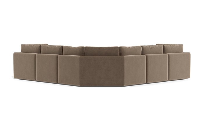 Tatum Modular 5-Seat Wedge Corner Sectional - Image 4
