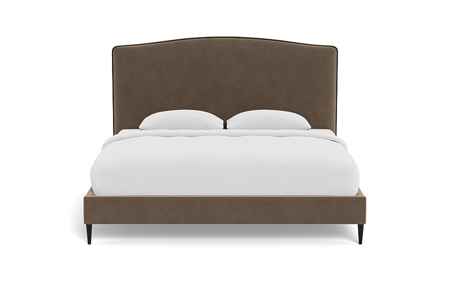 Celia Upholstered Bed with Contrast Piping - Image 0