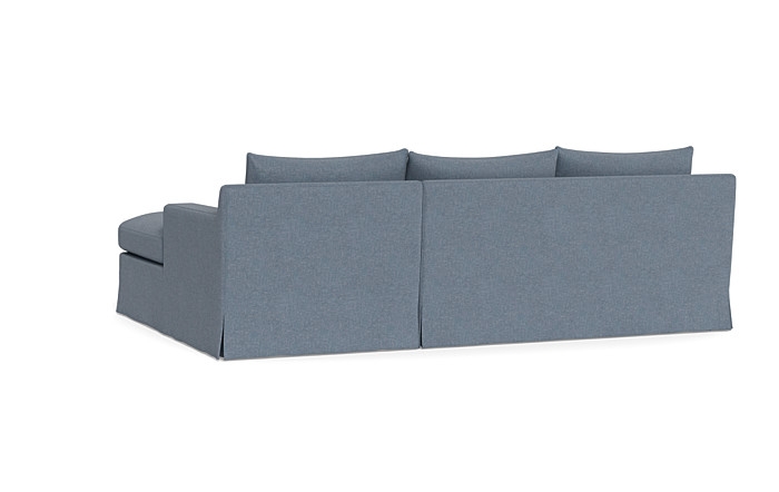 Sloan Slipcovered  Chaise Sectional - Image 4