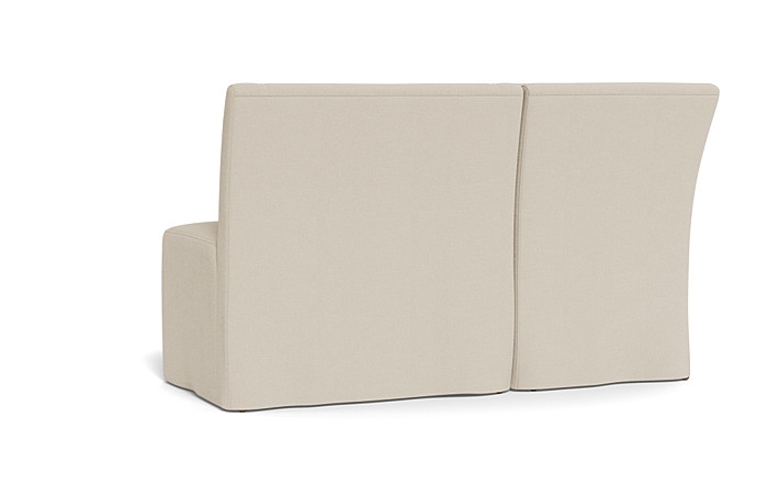 Dorian Slipcovered Petite Left Banquette - Image 3