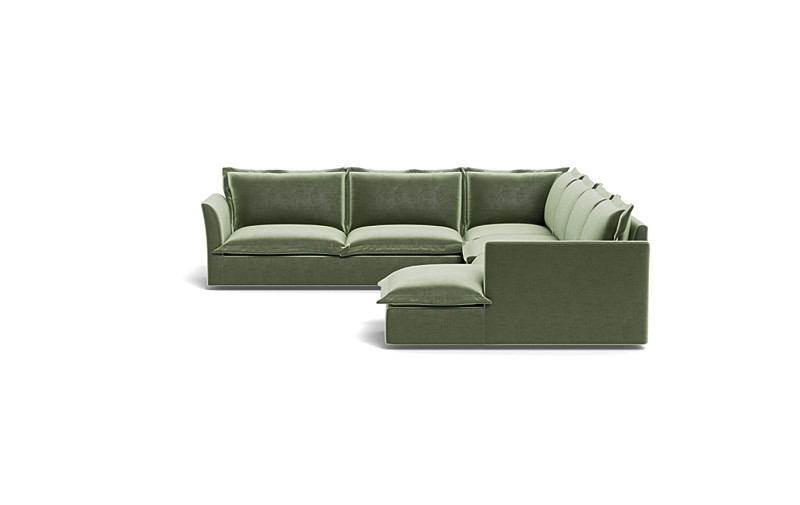 Skylar 4-Piece (5-Seat) Corner Sectional Sofa with  Chaise - Image 3