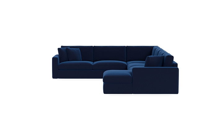 James 4-Piece 5-Seat Corner Chaise Sectional Right - Image 1