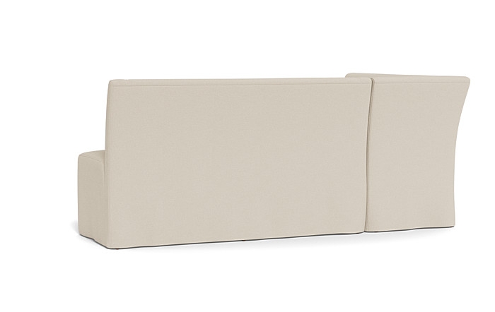 Dorian Slipcovered Left Banquette - Image 3