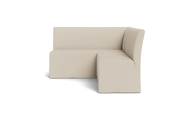 Dorian Slipcovered Left Banquette - Image 2