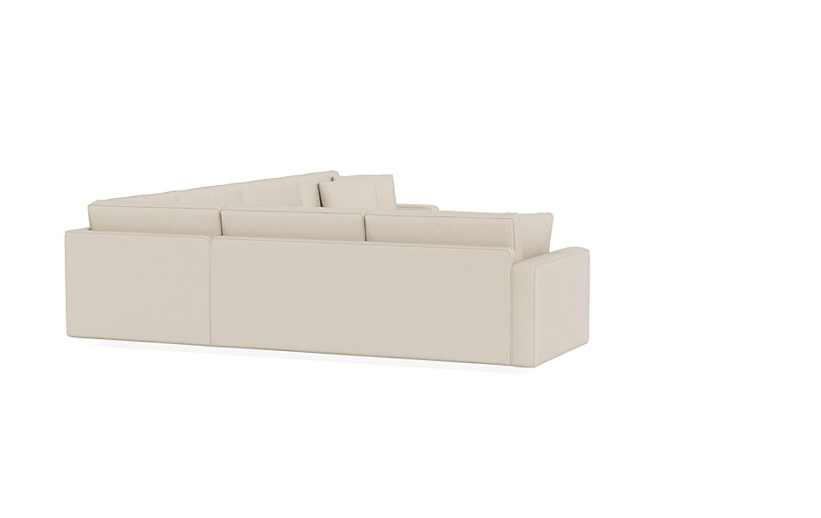 James 4-Piece 5-Seat Corner Chaise Sectional Right - Image 3