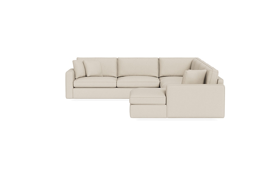 James 4-Piece 5-Seat Corner Chaise Sectional Right - Image 2