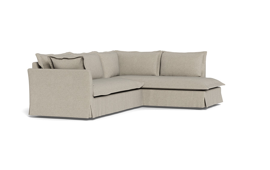 Skylar Slipcovered 3-Seat  Bumper Sectional - Image 4