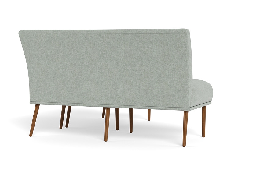Dorian Upholstered Petite Left Banquette with Tufting Option - Image 3
