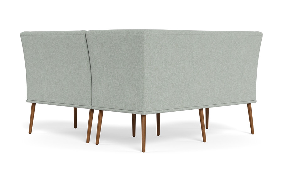 Dorian Upholstered Petite Left Banquette with Tufting Option - Image 2