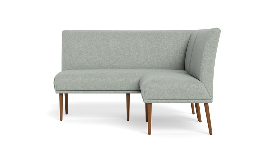 Dorian Upholstered Petite Left Banquette with Tufting Option - Image 4