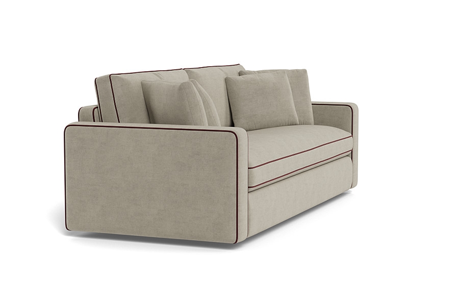 James 2-Seat Sofa with Contrast Piping - Image 3