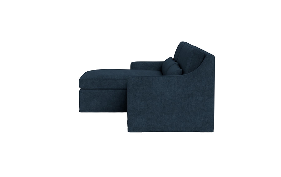 Ella Slipcovered 3-Seat  Chaise Sectional - Image 1