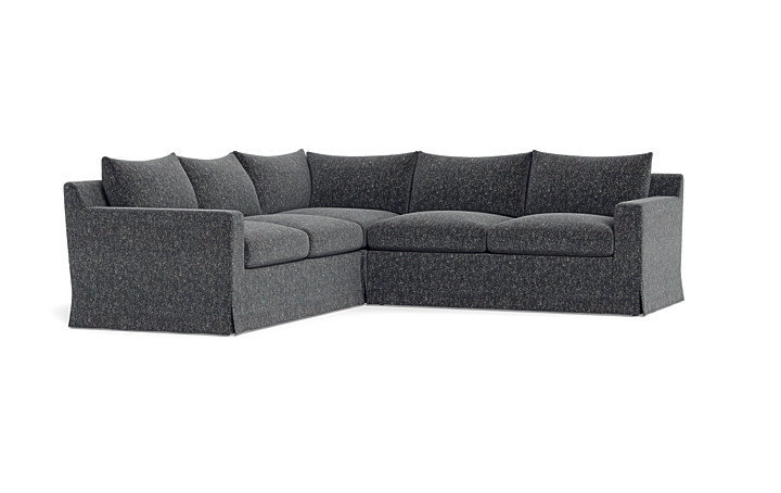 Sloan Slipcovered Corner 4-Seat Sectional Sofa - Image 3