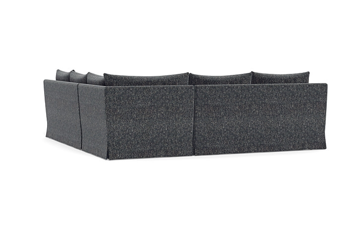 Sloan Slipcovered Corner 4-Seat Sectional Sofa - Image 4