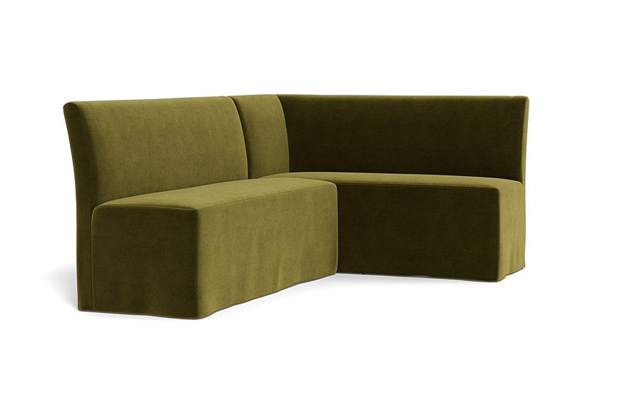 Dorian Slipcovered Right Banquette - Image 3