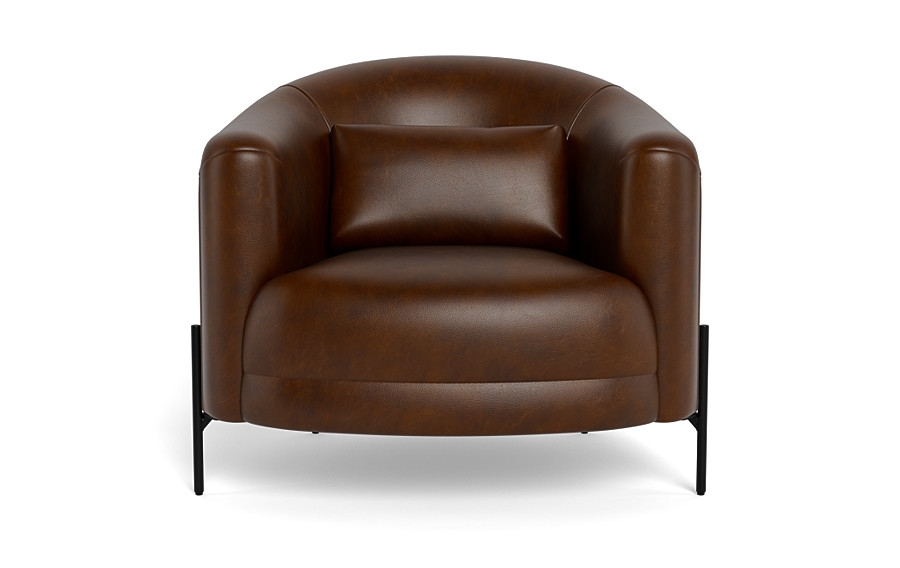 Fiona Leather Accent Chair - Image 0