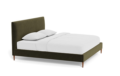Lowen Upholstered Bed with Tufting Option - Image 1