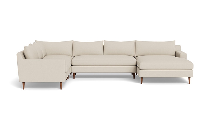 Sloan 4-Piece Corner Sectional Sofa with Right Chaise - Image 0