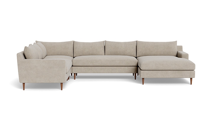 Sloan 4-Piece Corner Sectional Sofa with Right Chaise - Image 0