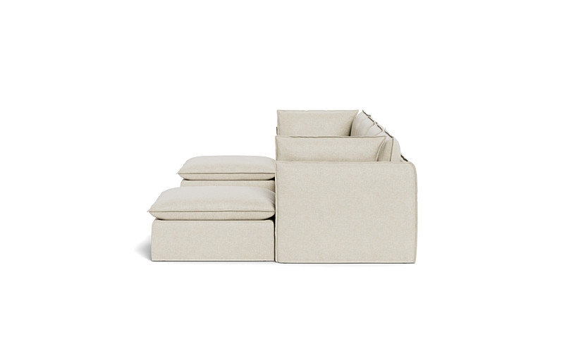 Josie Slipcovered Modular U-Shaped Sectional - Image 1