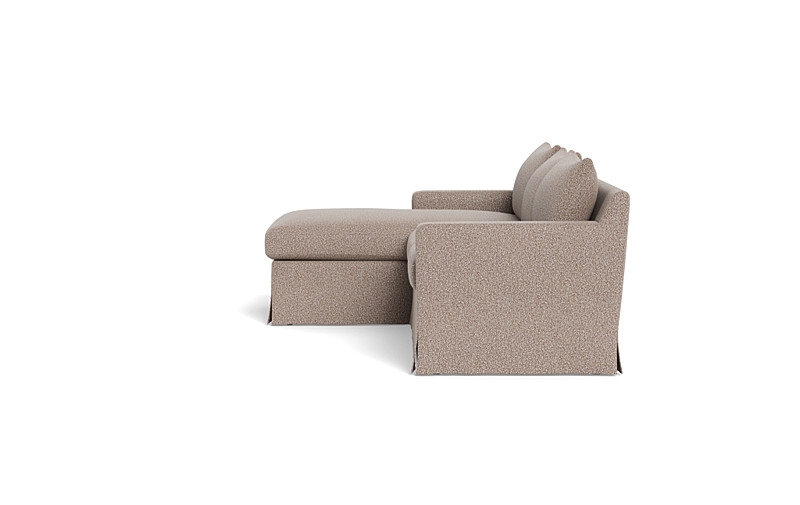 Sloan Slipcovered Left Chaise Sectional - Image 1