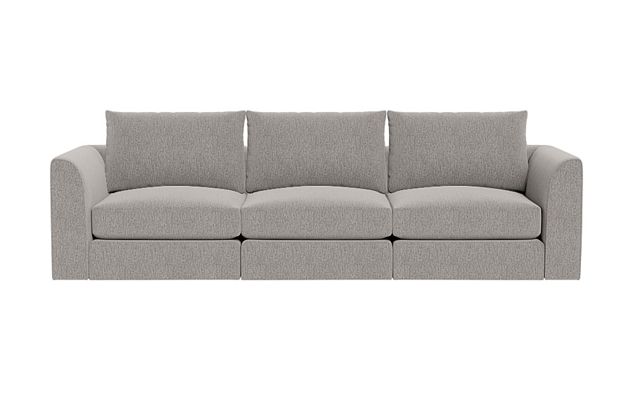 Beckham Modular Fabric 3-Seat Sofa - Image 0