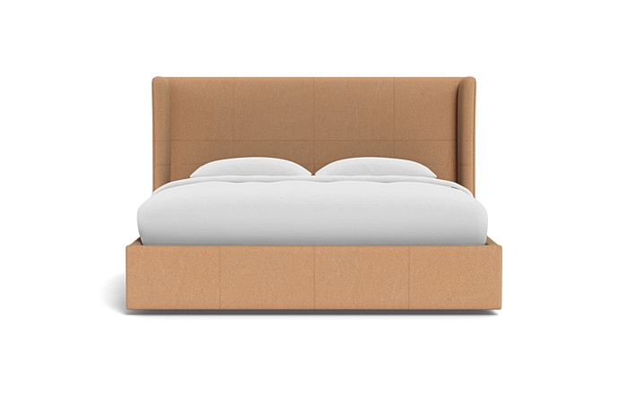 Graham Leather Upholstered Bed with Storage Option - Image 0