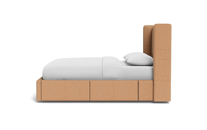 Graham Leather Upholstered Bed with Storage Option - Image 2