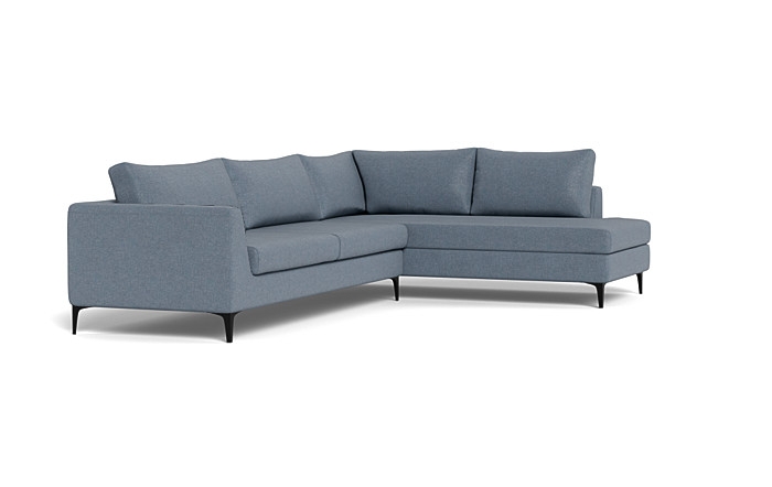 Asher 3-Seat Sectional with  Bumper - Image 1