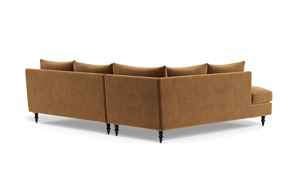 Sloan 3-Seat  Bumper Sectional - Image 1