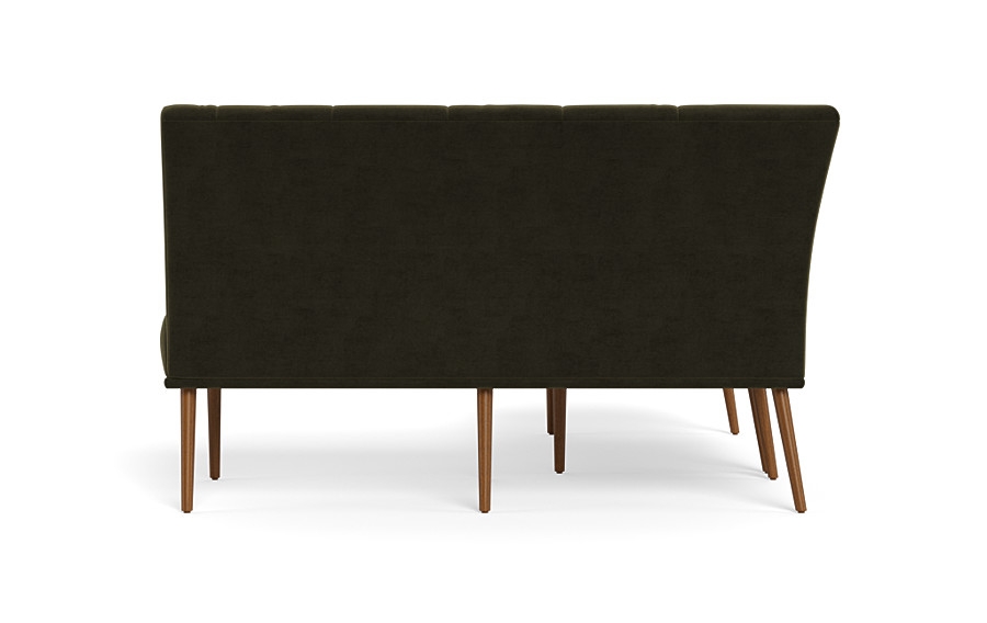 CUSTOM Dorian Upholstered Petite Right Banquette with Tufting Option - Image 3