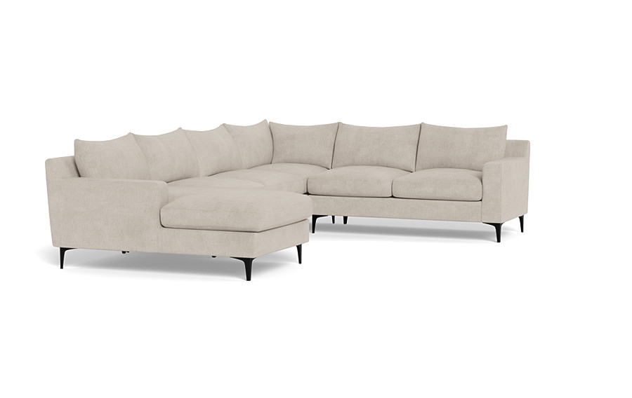 Sloan 4-Piece Corner Sectional Sofa with  Chaise - Image 4