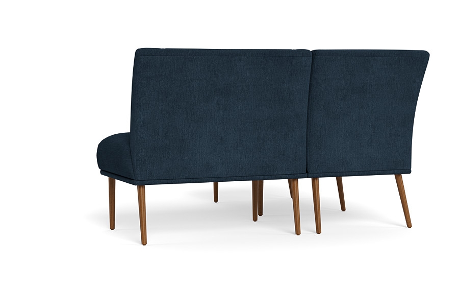 Dorian Upholstered Petite Left Banquette with Tufting Option - Image 3