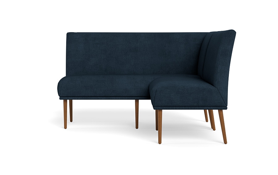 Dorian Upholstered Petite Left Banquette with Tufting Option - Image 1