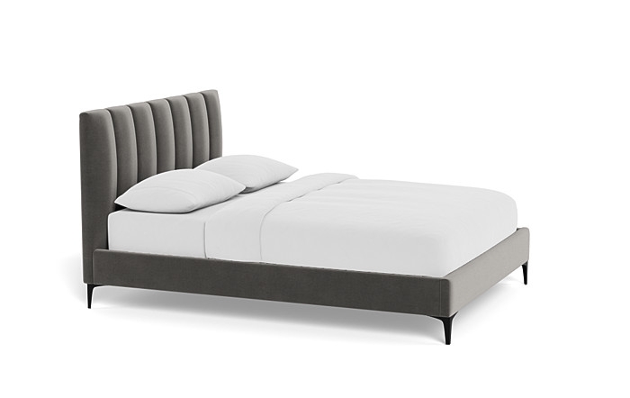 Lowen Upholstered Bed with Tufting Option - Image 1