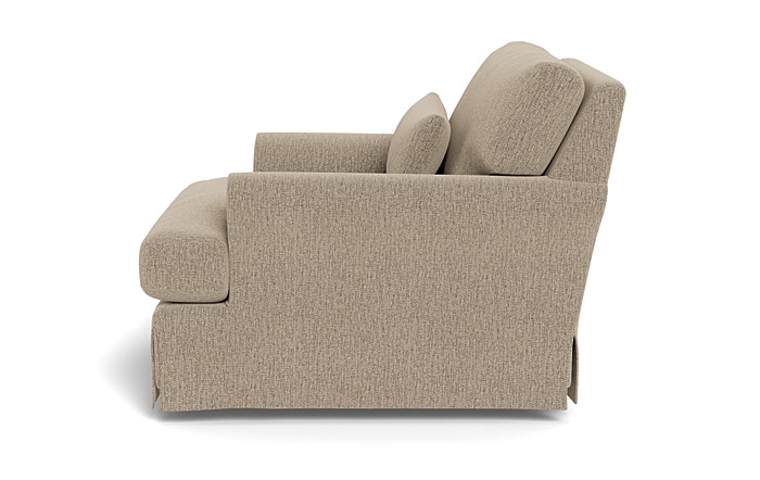 Maxwell Slipcovered Swivel Chair by Apartment Therapy - Image 2