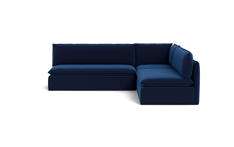 Josie Slipcovered 4-Seat Bench Corner Sectional with Arm Option - Image 3