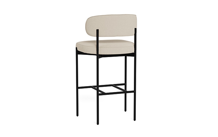 Hollis Metal Framed Upholstered Bar Stool - Image 1