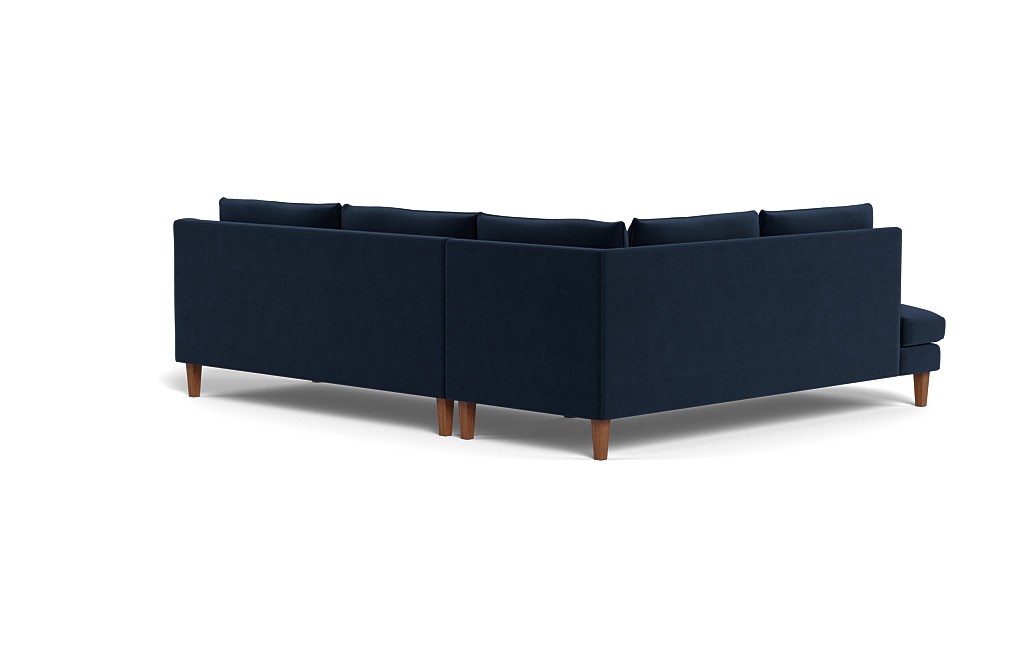 Caitlin 3-Seat  Bumper Sectional by The Everygirl® - Image 3