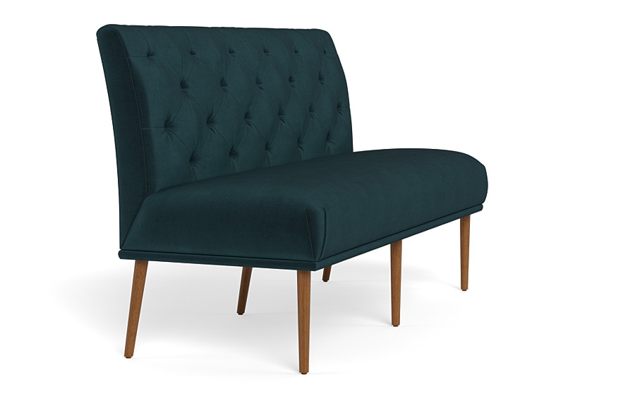 Dorian Upholstered Dining Bench with Tufting Option - Image 1