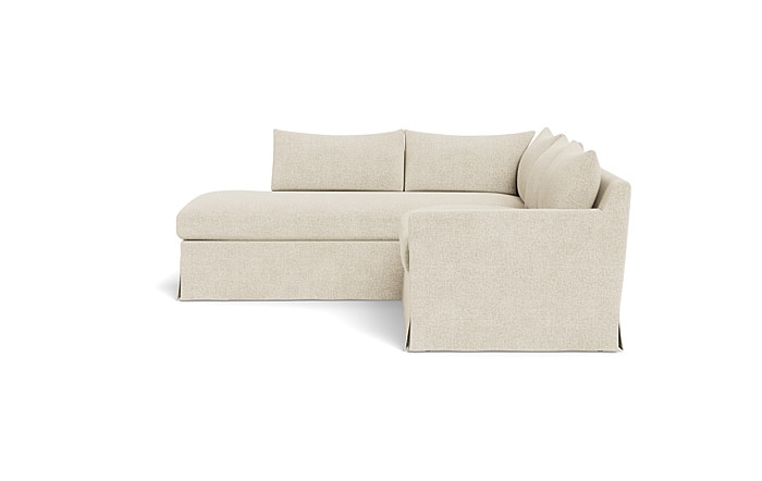 Sloan Slipcovered 3-Seat  Bumper Sectional - Image 3