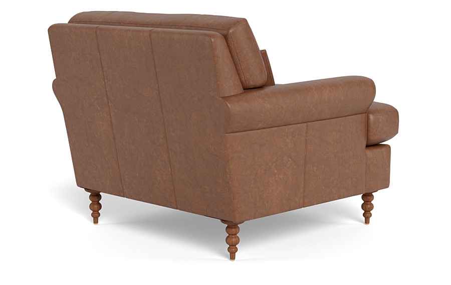 Maxwell Leather Accent Chair by Apartment Therapy - Image 4