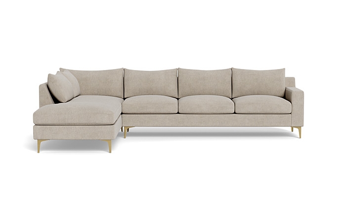 Sloan 4-Seat  Bumper Sectional - Image 0
