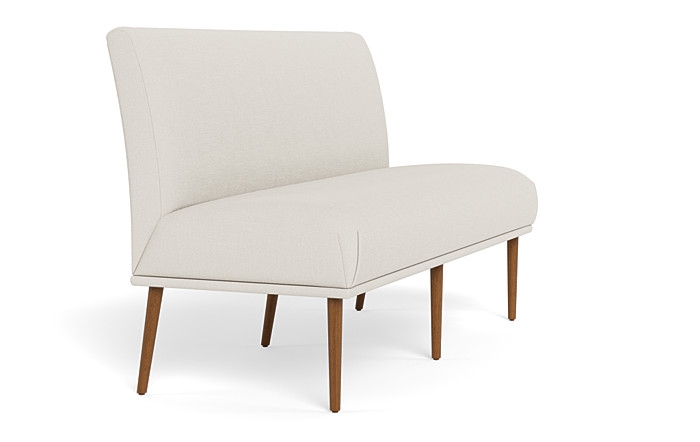 Dorian Upholstered Dining Bench with Tufting Option - Image 1