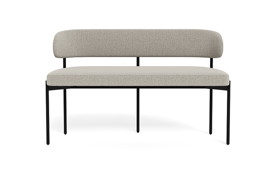 Hollis Upholstered Metal Framed Bench - Image 0
