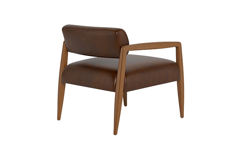 Gwen Leather Accent Chair - Image 4