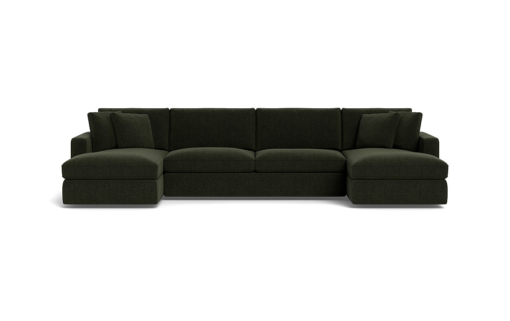 James 3-Piece 4-Seat U Chaise Sectional - Image 0