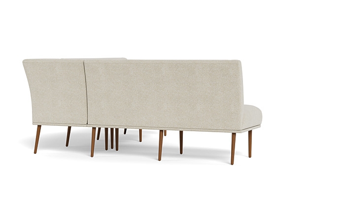 Dorian Upholstered Corner Banquette with Tufting Option - Image 4