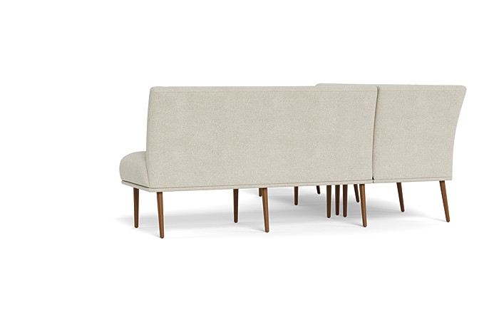 Dorian Upholstered Corner Banquette with Tufting Option - Image 2