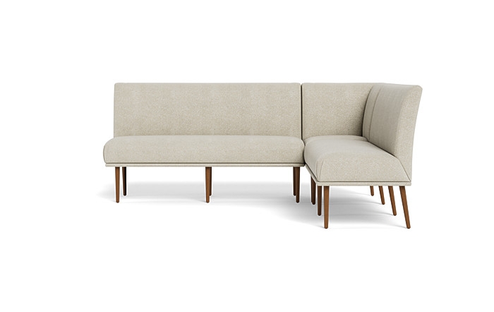 Dorian Upholstered Corner Banquette with Tufting Option - Image 3